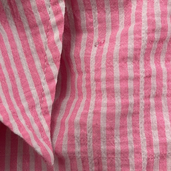 NEW Lilly‎ Pulitzer M Cotton Blend Lightweight Button Down Long Sleeve Blouse - Picture 4 of 11